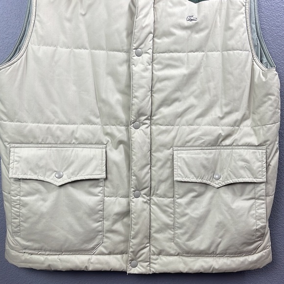 Lacoste puffer  vest jacket men 56/7, preloved I great condition - Picture 4 of 16
